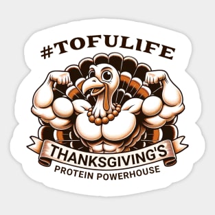 Thanksgiving's protein powerhouse Sticker